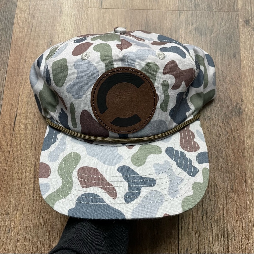 Lost Camouflage SnapBacks Cap with Brown Patch